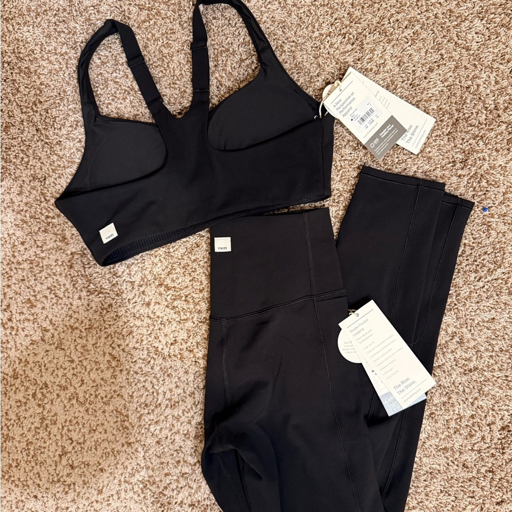 Vuori Sports Bra and Leggings Set